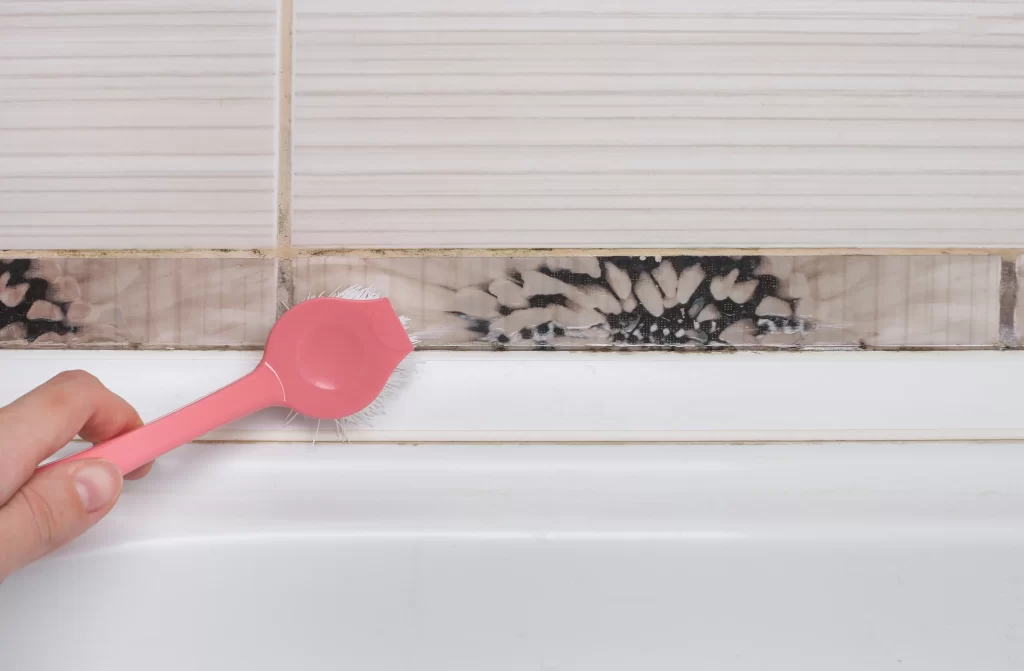 Tile & Grout Cleaning by Angelos Hard Floor & Duct Cleaning - shower floor tile cleaning