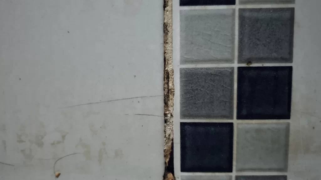 Tile & Grout Cleaning by Angelos Hard Floor & Duct Cleaning - pre-clean walkthrough