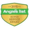 Angie's List 2015 Super Service Award Logo