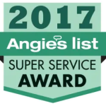Angie's List 2017 Super Service Award Logo