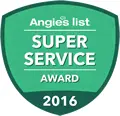 Angie's List 2016 Super Service Award Logo