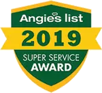 Angie's List 2019 Super Service Award Logo