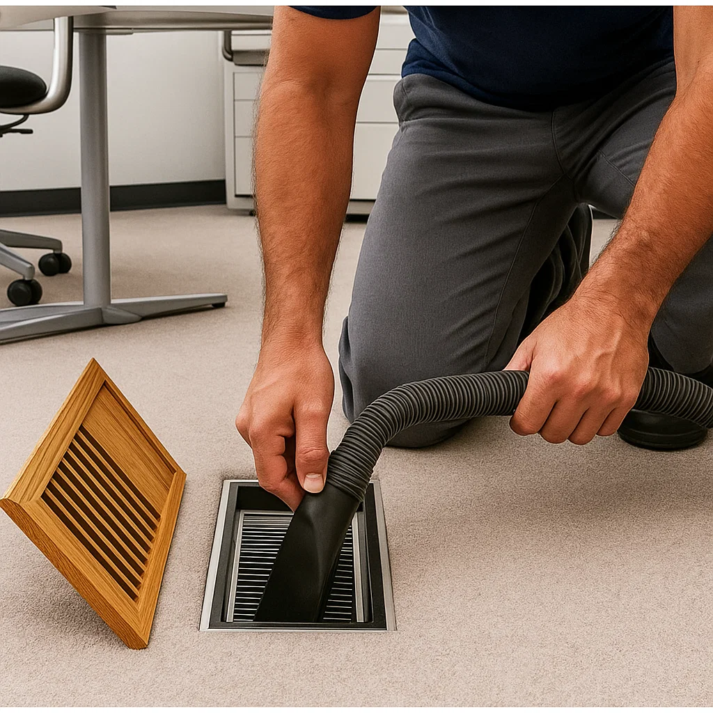 Negative pressure hose attached to main trunk