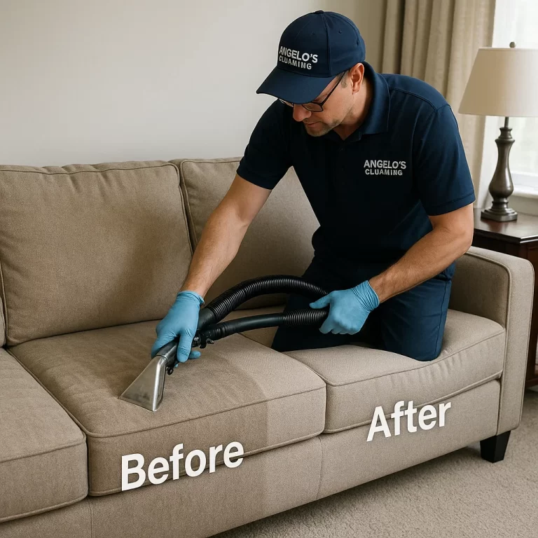 Sofa upholstery cleaning — stain guard friendly