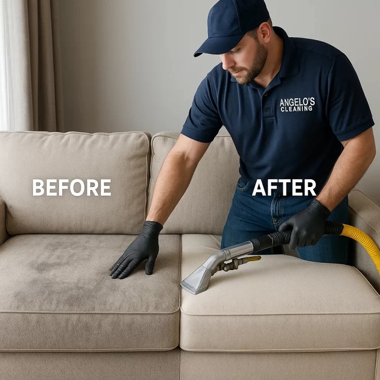 Upholstery sofa cleaning — bright