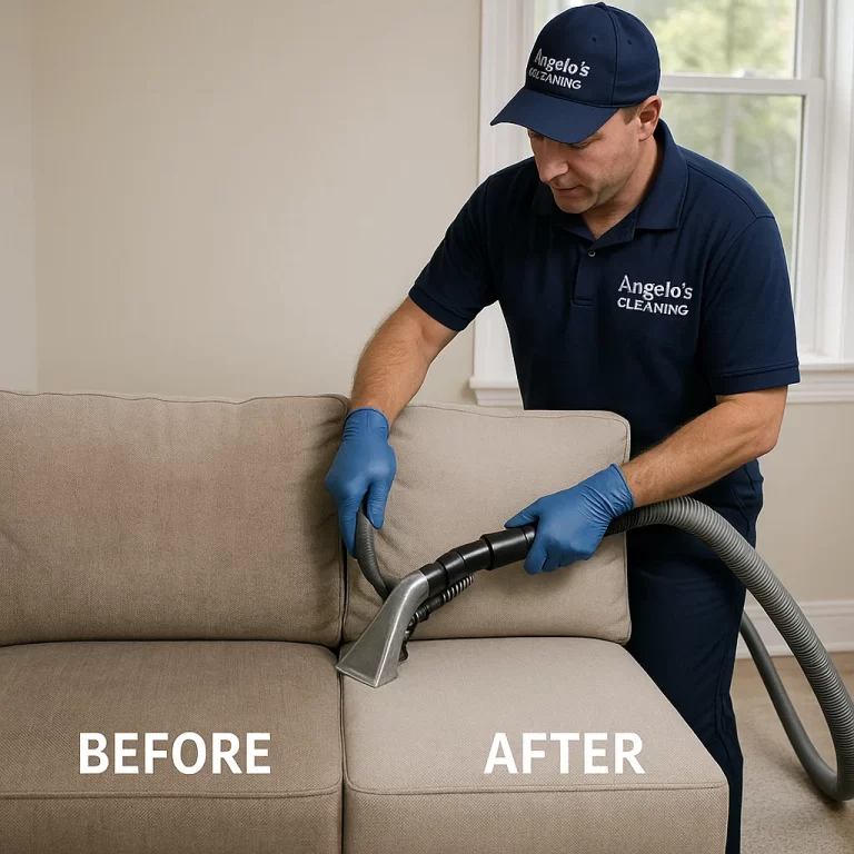 Professional sofa cleaning — results without harsh residues
