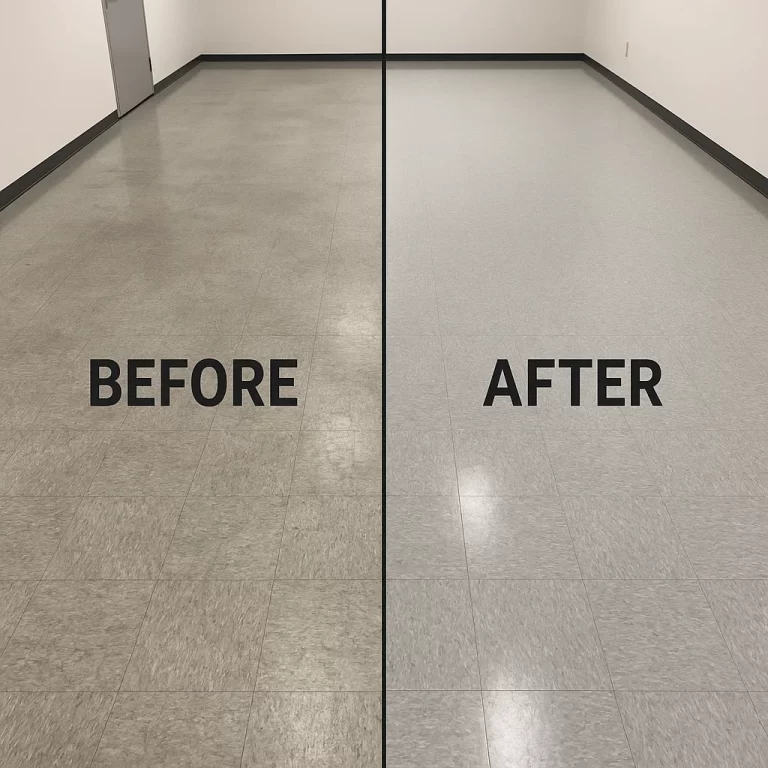 Technician labeling chemical containers