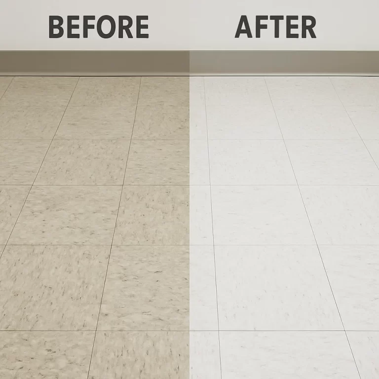 Cleaner reviewing feedback form