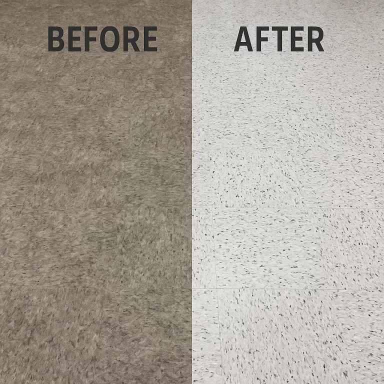 Technician testing sealer slip resistance