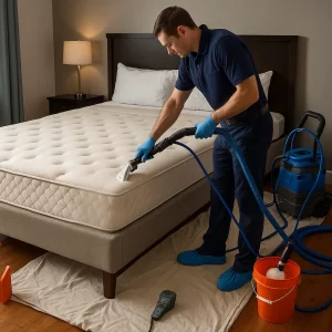 Mattress cleaning with advanced care by Angelo's Cleaning