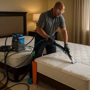 Premium mattress cleaning care by Angelo's Cleaning