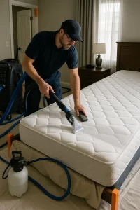 Mattress cleaning maintenance by Angelo's Cleaning