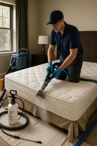 Mattress cleaning restoration by Angelo's Cleaning
