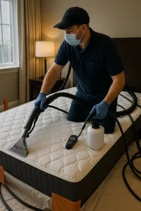Mattress cleaning for cleaner sleep by Angelo's Cleaning