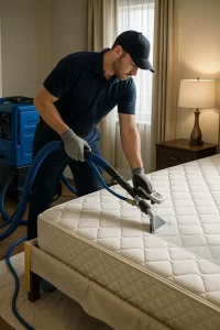Dedicated mattress cleaning service by Angelo's Cleaning