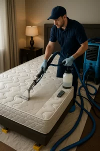 Meticulous mattress cleaning service by Angelo's Cleaning