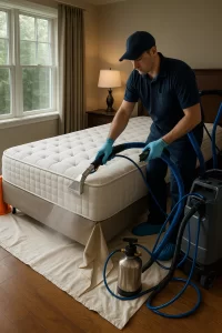 Comfort-focused mattress cleaning service by Angelo's Cleaning