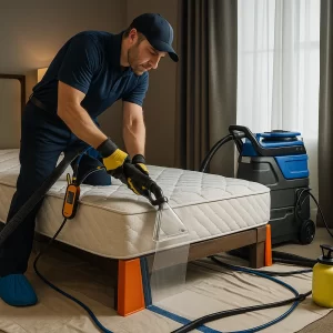 Deep mattress cleaning by Angelo's Cleaning