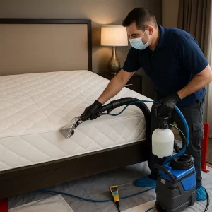 Gentle-care mattress cleaning by Angelo's Cleaning