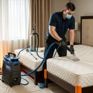 Comprehensive mattress cleaning by Angelo's Cleaning