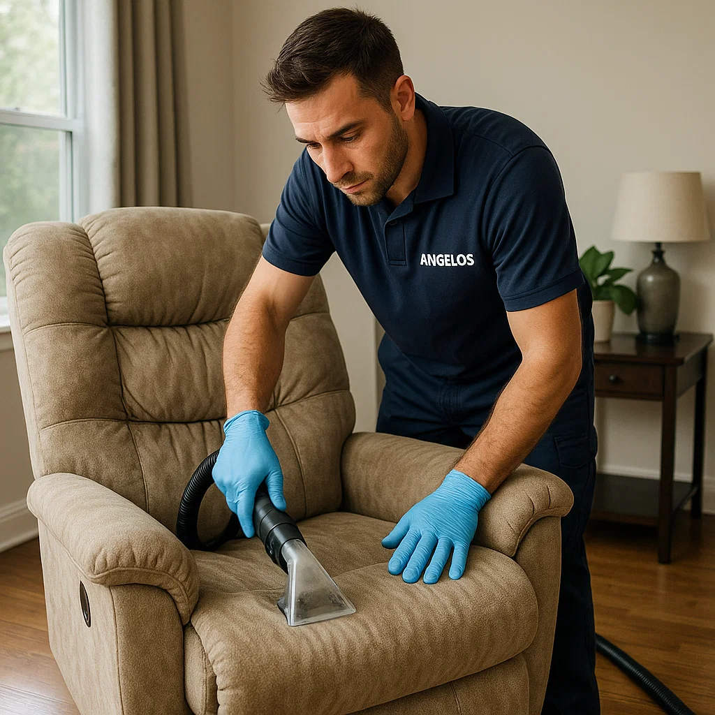 Angelo's Hard Floor & Duct Cleaning recliner cleaning specialists