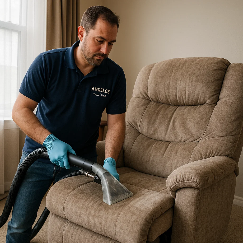 Angelo's Hard Floor & Duct Cleaning refresh for your recliner