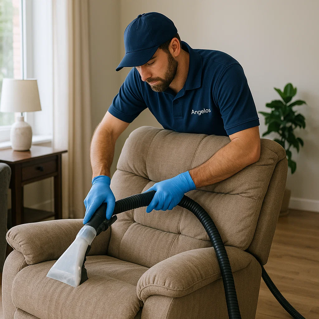 Angelo's Hard Floor & Duct Cleaning consistent recliner cleaning quality