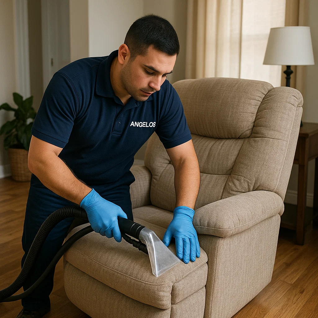 Angelo's Hard Floor & Duct Cleaning dependable recliner cleaning experts