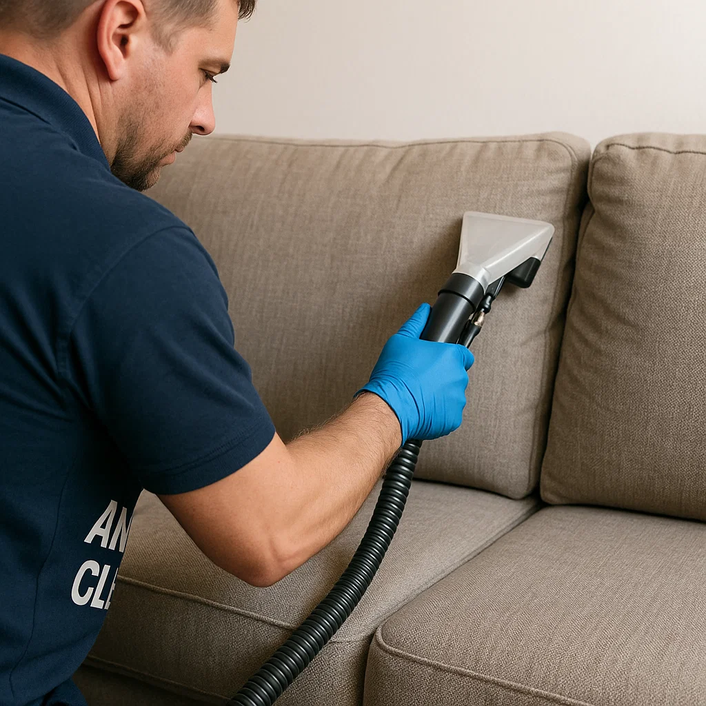 Upholstery sofa cleaning — odor neutralization included