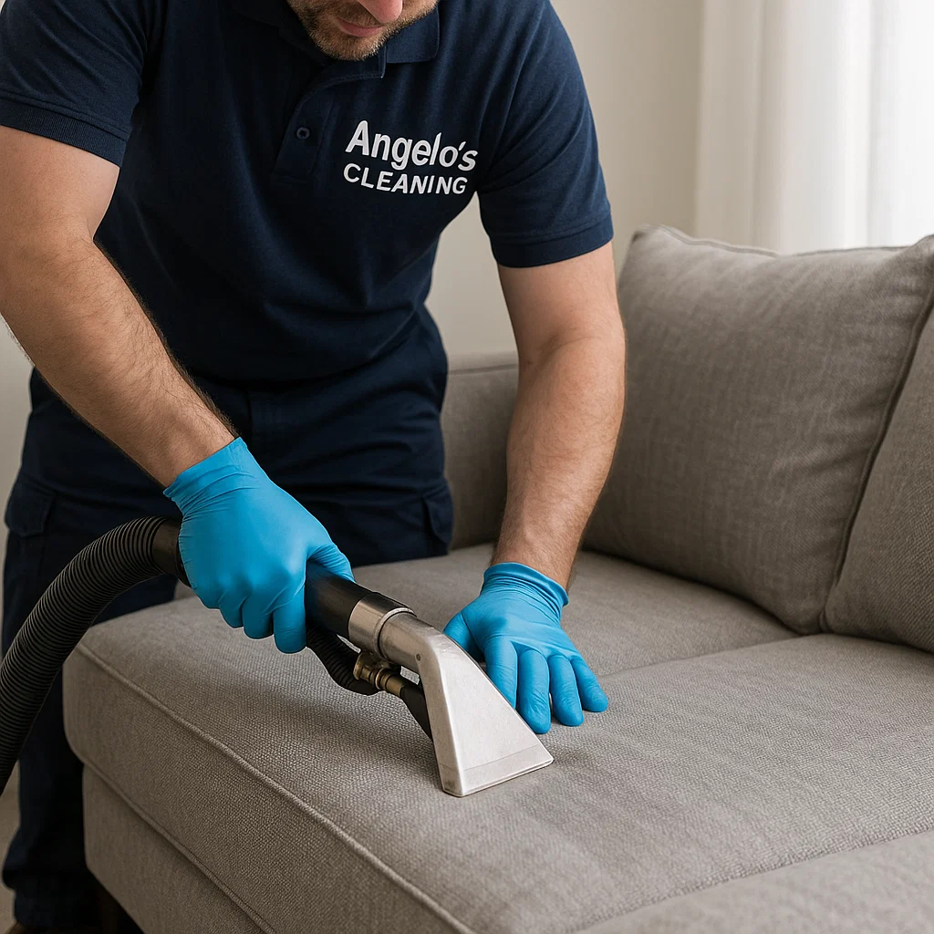 Sofa cleaning service — thorough