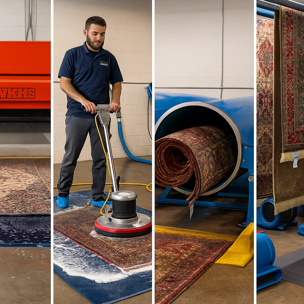 Area rug cleaning with pickup and delivery in Delaware County, PA