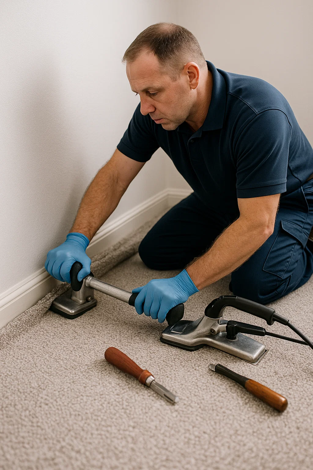 Professional carpet repair company Angelos Hard Floor and Duct Cleaning