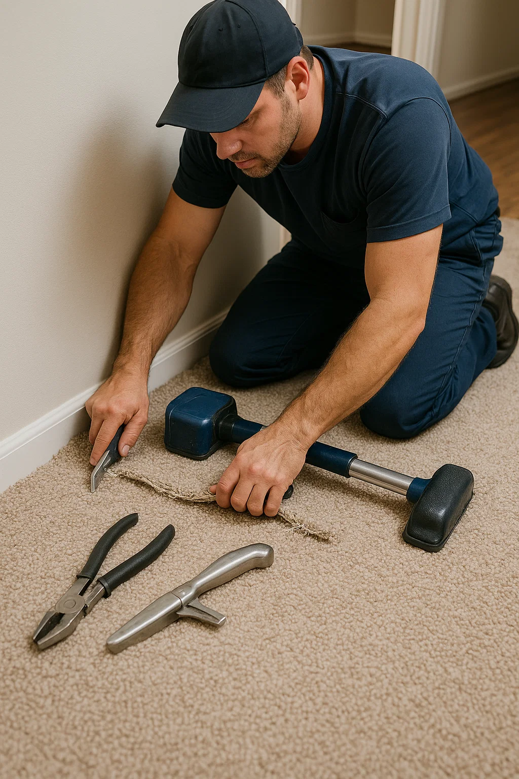 Comprehensive carpet repair company Angelos Hard Floor and Duct Cleaning