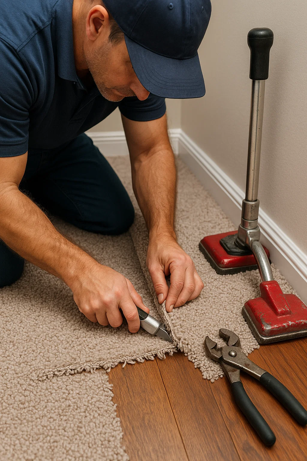 Commercial carpet repair with Angelos Hard Floor and Duct Cleaning