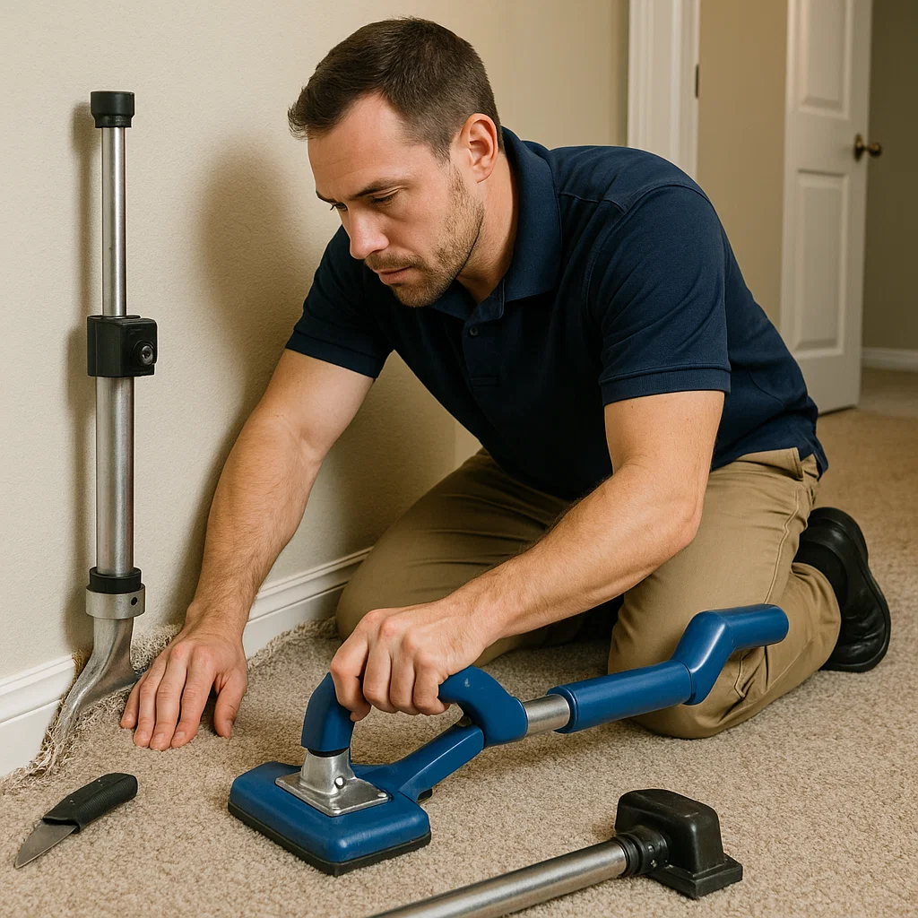 Comprehensive carpet repair specialists at Angelos Hard Floor & Duct Cleaning