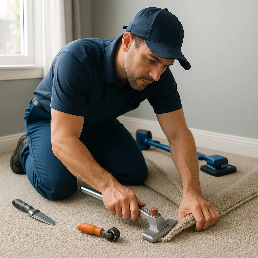 Expert carpet repair company Angelos Hard Floor & Duct Cleaning