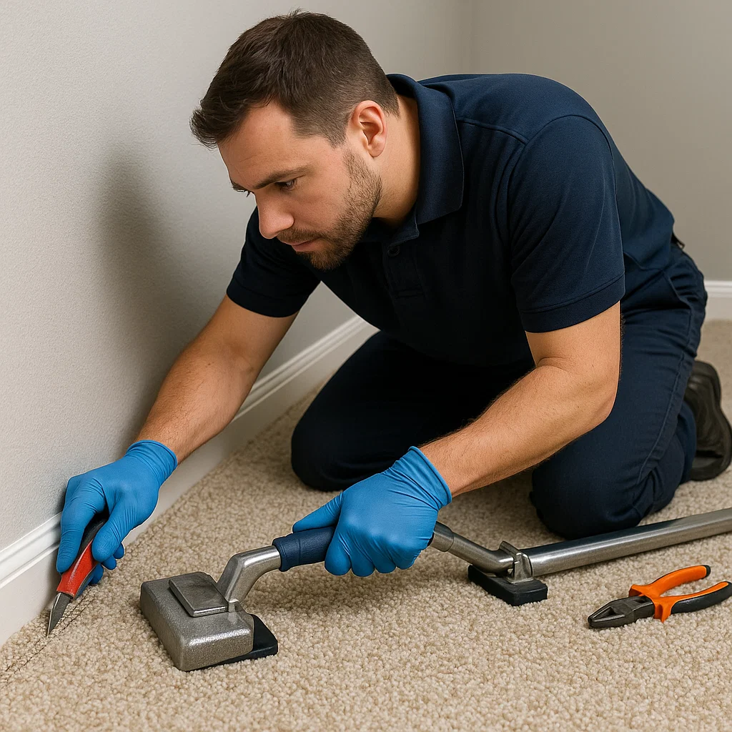Quality carpet repair company Angelos Hard Floor & Duct Cleaning