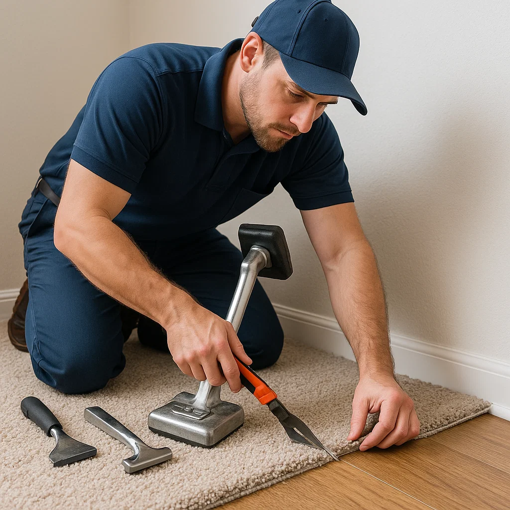 Comprehensive carpet repair company Angelos Hard Floor & Duct Cleaning