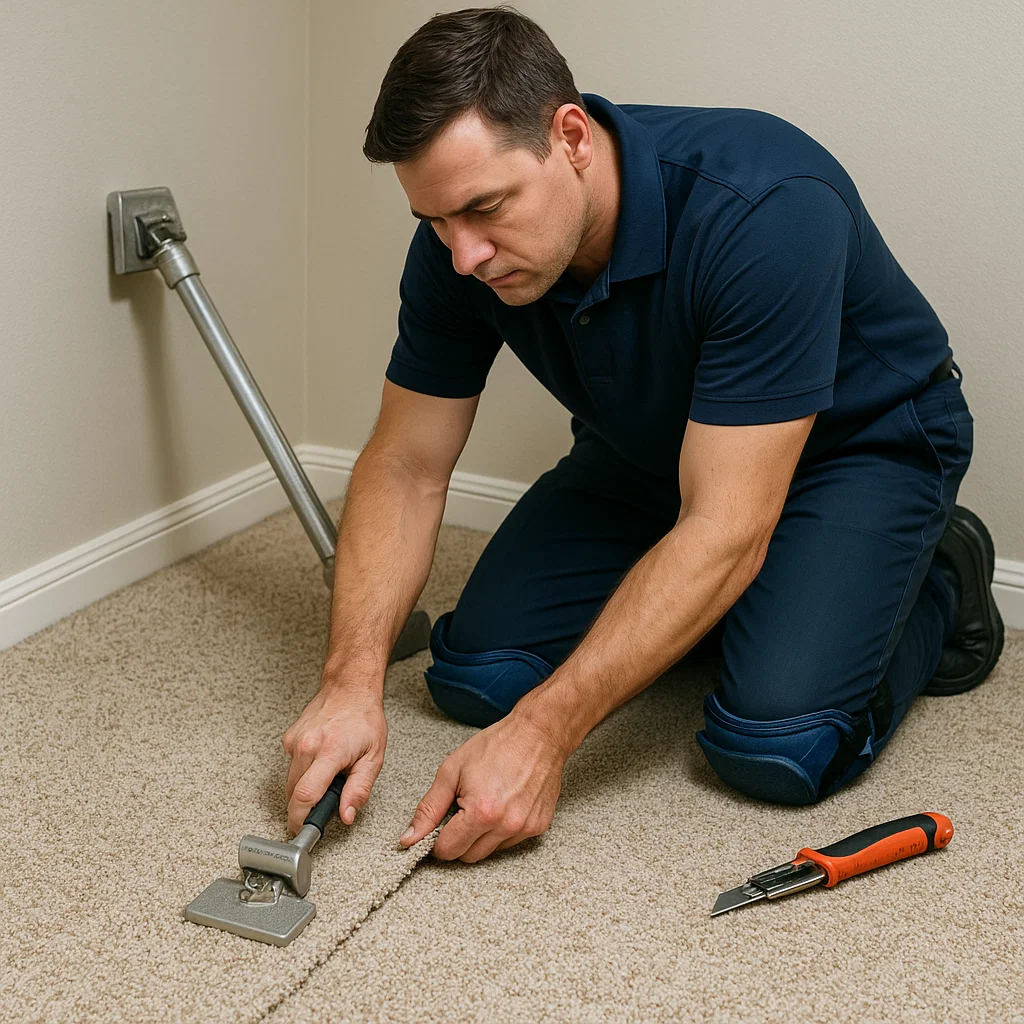 Full-service carpet repair company Angelos Hard Floor & Duct Cleaning