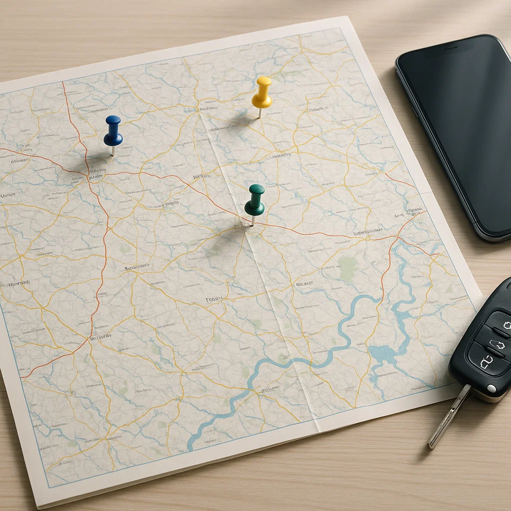 Coverage map for Service Areas In Philadelphia County, PA