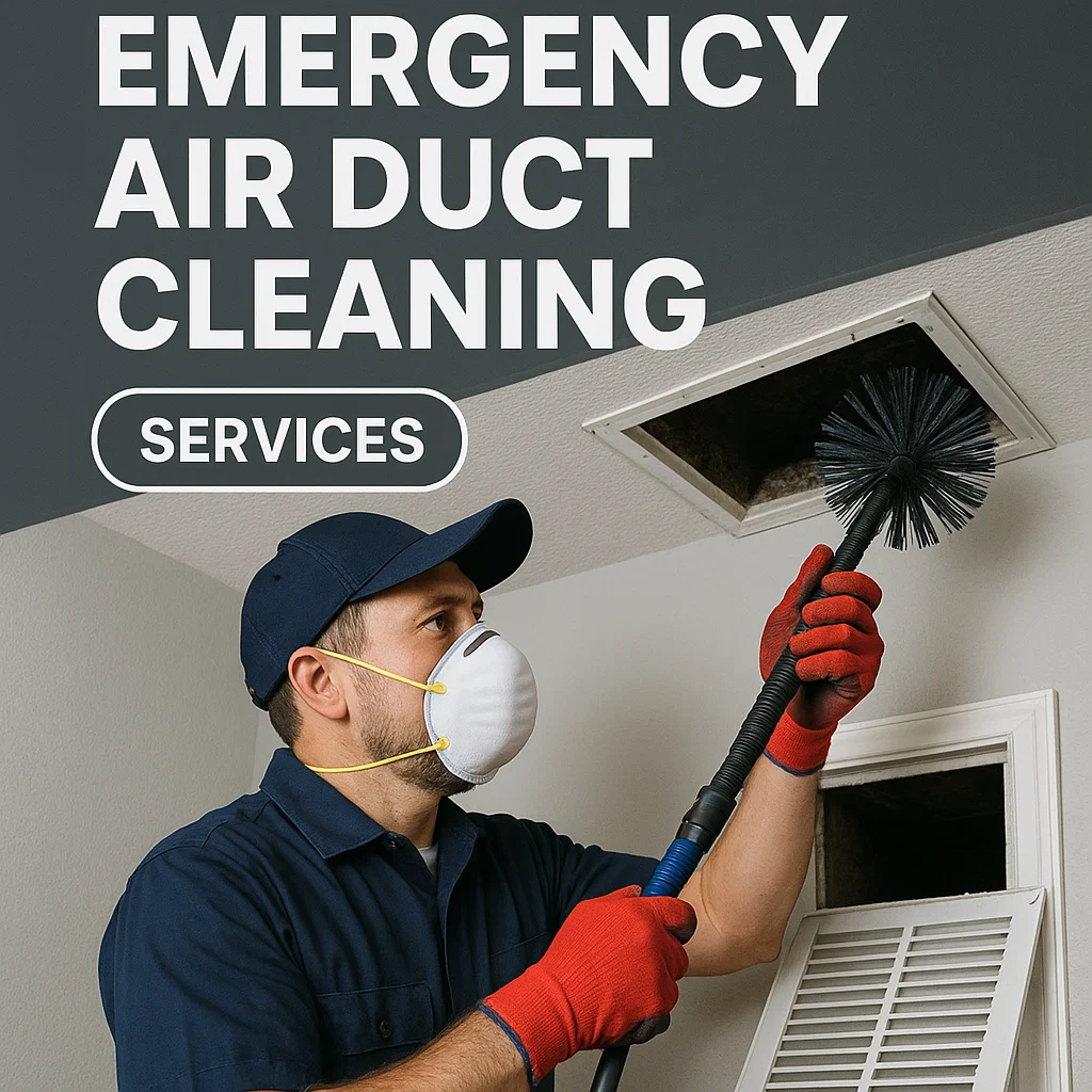 Emergency Air Duct Cleaning Services by Angelos Hard Floor & Duct Cleaning