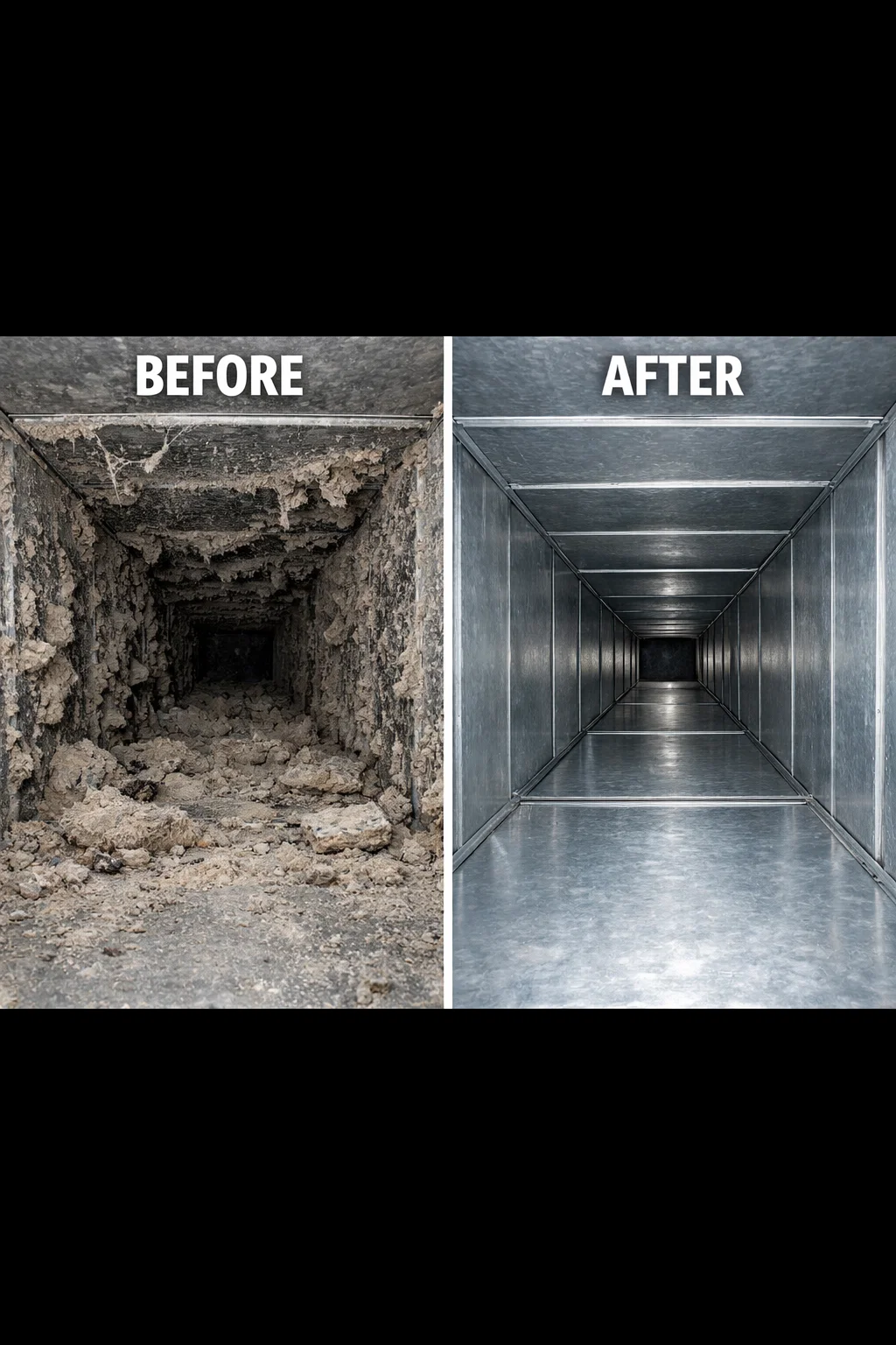 Clean indoor air concept image for a health-focused air duct cleaning article